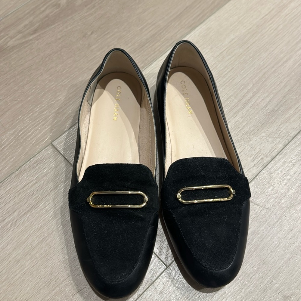 Cole Haan black loafers
